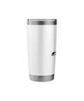 Hang Glider Themed Stainless Steel Insulated Tumbler For Men And Women Great Outdoor Flying Gift For Pilots Instructors And Air Sports Fans Funny Yet Practical Drinkware For Hang Glide Lovers - side view