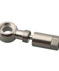 Heavy Duty Metal Hydraulic Hose Fitting for Mountain Bike Disc Brake Systems MT4 MT5 MT6 MT7 MT8, Leak Free Banjo Connection