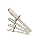 Silver Aluminum Blind Rivet Kit M3 Dome Head Pop Rivets 100 Piece DIY Friendly Set