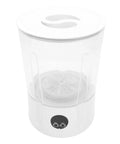 Slick Cordless Mini Washing Machine A Perfect Campus Essential For Dorm Life And Travel Compact Abs Plastic Rechargeable Clothes Washer top view.