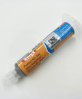 Two 10cc Pro Grade Solder Paste Flux Tin Sn63 Pb37 25-45um Syringe for PCB SMD Repair, DIY Reballing, and Precise Rework