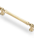 Gold Kitchen Cabinet Handles 5 Inch Brushed Brass Cabinet Pulls 10 Pack 128mm for kitchen cabinets and dresser drawers