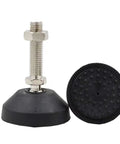 Durable Nylon Adjustable Threaded Leveling Feet With Swivel Base For Furniture Legs Built To Last Heavy Duty Articulating Design
