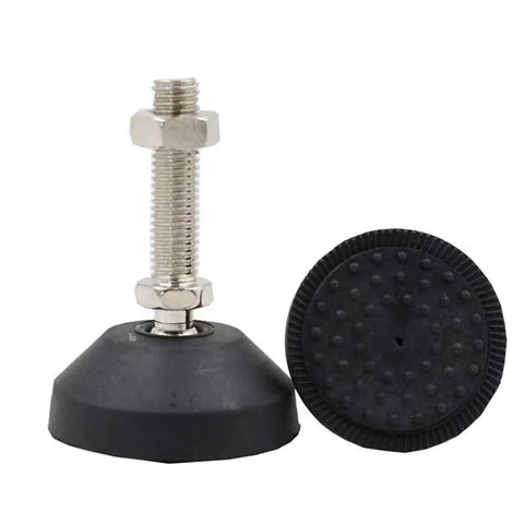 Durable Nylon Adjustable Threaded Leveling Feet With Swivel Base For Furniture Legs Built To Last Heavy Duty Articulating Design
