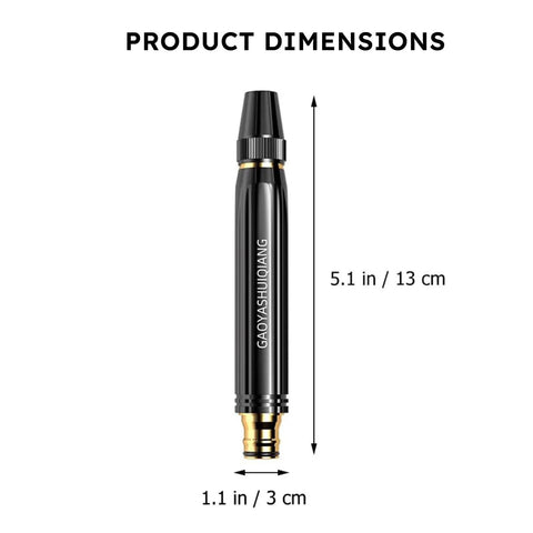 Powerful High Pressure Home Car Wash And Garden Sprayer With Adjustable Nozzle dimensions 5.1 x 1.1 inches