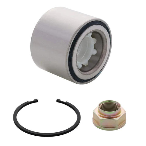 Two Pack Rear Wheel Hub Bearing Assembly With Repair Kit For Impreza Forester Legacy AWD Models 1992-2007 components displayed