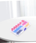 Gleavi 35 Piece Silicone Tapered Plugs Kit Seals Tubes Perfect For Spray Painting, Anodizing, And Powder Coating To Keep Debris Out During Industrial Jobs. Assorted silicone plugs in storage case
