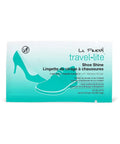 Travel Lite Pre Moistened Shoe Shine Wipes Pack Of 50 Individually Wrapped Streak Free Leather Cleaning Wipes On The Go