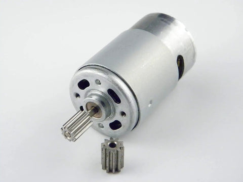 550 DC 12V 10000RPM Motor For Kids Electric Cars Replacement Part, Low Noise Drive Engine With CW CCW Rotation, Kid Friendly Durable Toy Vehicle Motor For Battery Powered Rides