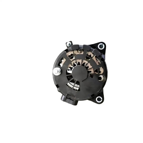 Front view of 12V 115A 9SI Marine Alternator with quiet operation for plug play install compatible with BT22C1 8M6005724 9SI engines