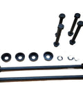 Complete A Arm Hardware Kit For Banshee 350 YFZ350 1991 2006 Includes Upper And Lower Bolts Nuts Washers And Cap Covers Plug And Play Replacement Set For ATV Maintenance With Easy Install And Durable Fit, black bolts and washers