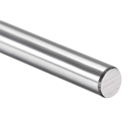 Precision Ground 8Mm X 352Mm Chrome Plated Linear Motion Shaft Guide Rod Rock Solid Case Hardened Steel close-up view