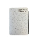 DIY Metal Rose Welding Kit For Beginners And Pros Precision Cut Steel Flower Project For Hands On Fabrication