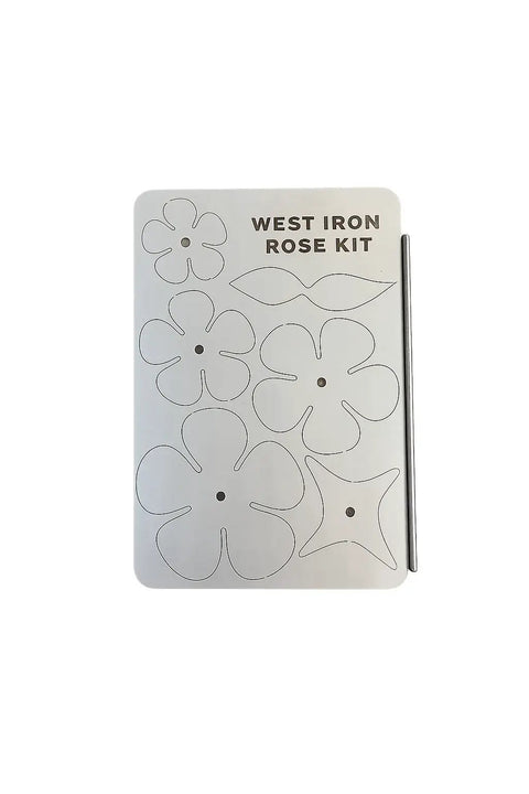 DIY Metal Rose Welding Kit For Beginners And Pros Precision Cut Steel Flower Project For Hands On Fabrication