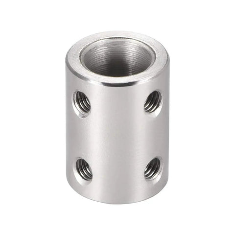 10mm To 10mm Bore Rigid Shaft Coupling With Set Screw L22XD16 45 Steel for 3D Printers, CNC Machines, and DIY Robots