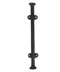 Heavy Duty Cast Iron Gate Handle 11.81 Inch Barn Door Pull With Vintage Rustic Farmhouse Charm, outdoor shed fence hardware, solid iron build