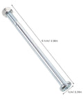 Pair Of Recliner Chair Screws And Nuts Replacement Hardware For Sofa Repair, 3.58 Inch Metal Bolt shown with measurements