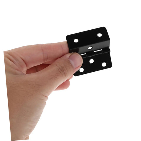 Hand holding Heavy Duty Six Hole Three Fold Cabinet Door Hinges For Kitchen Cabinets And Drawers Multi Fold Furniture Hardware