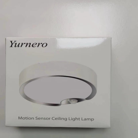 Cordless Battery Operated Motion Sensor Light Indoor 80 LED Closet Ceiling Lamp With 400LM 3200K Warm White 7.8 Inch