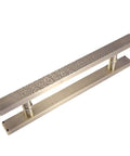 Shower Door Handle H Shape Sliding Door Handle With Cloud Pattern Gold 180cm Universal Door Pull For Wood Glass And Metal Doors