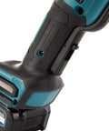 Cordless 40V Max Angle Grinder Powerhouse with brushless motor and battery compartment for construction and woodworking.