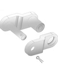 8 Piece Roller Chain Offset Link Set Size 40 Half Link Chain Carbon Steel Crank Link End Split for industrial use