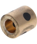 Top Tier Oilless Sleeve Bearings 3X5X5MM Carbon Steel Plain Bushings showing bronze coated core for heavy duty industrial use.