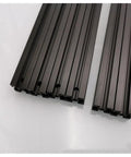 Black Anodized Blind Joints for Voron 2.4 3D Printer Extrusion Frame Kit HFSB5-2020 250mm Size Includes 300mm and 350mm Options Built Tough With Chrome Plated Rails for Smooth Motion, black aluminum profiles