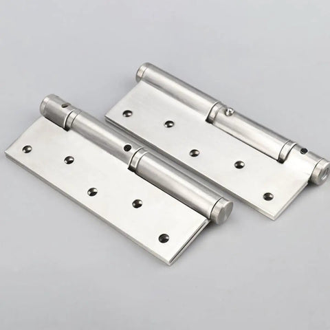 Self Closing Stainless Steel Door Hinges For Interior And Exterior Doors, Heavy Duty Bearing with Hidden Hinge Design on display