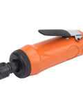 Top Shelf Pro Grade Straight Air Die Grinder Lightweight Bad Boy For Metal Works with ergonomic non-slip handle.