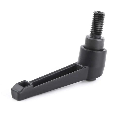 Kickass M8 Clamping Lever And Adjustable Toggle Handle Knobs featuring a black nylon lever for heavy duty machinery.