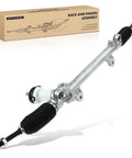 Electronic Power Steering Rack And Pinion Assembly For Kia Soul 2014 2019 with dust boots and inner tie rods visible.