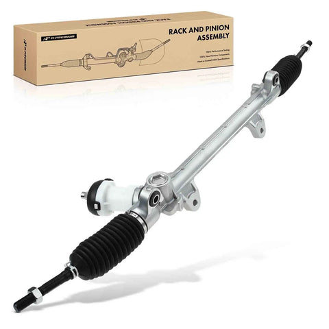 Electronic Power Steering Rack And Pinion Assembly For Kia Soul 2014 2019 with dust boots and inner tie rods visible.