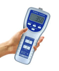 Heavy Duty Digital Force Gauge With 100 Kg Capacity Dual Hook Tension And Compression Tester For Industrial Lab And Quality Control Applications Push Pull Gauge FG5100 handheld force gauge shown with digital display and dual-hook body