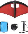 Inflatable Wind Foil Sail With Handheld Foil Kite For Windsurfing, Kite Surfing, Surf Wing, Water Games And Ski Surfing - Premium TPU Polyester Canopy
