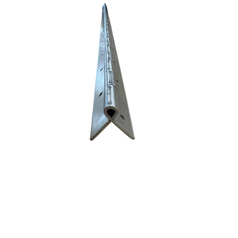 Built Like A Tank Two Pack 72 Inch Heavy Duty Aluminum Piano Hinges 2 Inch Wide.090 Thick Continuous Door Hardware.
