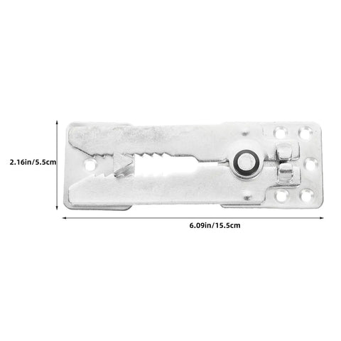 Heavy Duty 6 Pack Sectional Couch Connectors Anti Slip Furniture Brackets Cold Rolled Steel Clips for Modular Sofas close-up view