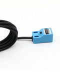 Metal Detection Sensor Proximity Switch For Metal Inspection SN04 N SN04 N2 SN04 P SN04 P2 SN04 D1 D2 Y1 Y2 NPN PNP NC NO, blue wired sensor