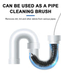 Set Of 2 Dryer Vent Cleaner Tools With 4.5 Inch Handle, 27 Inch Flexible Stainless Steel Shaft And 22.5 Inch Bristles, Quick Lint Remover For Dryers, Fridge Coils, AC Units, And Hard To Reach Spots, pipe cleaning brush