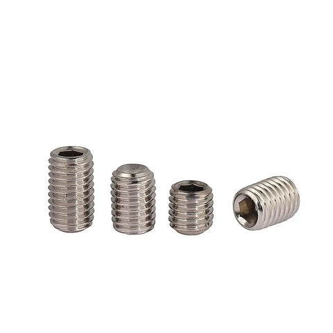 Straight Up Stainless Steel Socket Cup Point Grub Screws With Allen Drive Hex Heads M2 X 5 Millimeter Non Rusting Set Screws Heavy Duty 20 Piece Pack For Gear Repairs And Garage Fixups