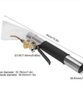 Beast Heavy Duty Upholstery Extractor for Carpet and Sofa with Wand Wet Dry Vacuum Cleaner stainless steel hand tool dimensions
