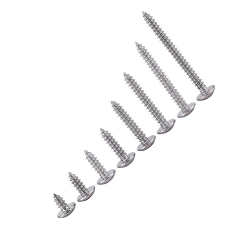304 Stainless Steel Self Tapping Screws For Woodworking And Metal Projects, Flush Head For Tight Spaces, High Hardness And Corrosion Resistant