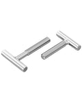 Beefy Heavy Duty 304 Stainless Steel T Type Screw Welding Bolt Set for Metal Grilles and Structural Fastening, shown in M8-M16 sizes.