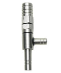 Rugged Stainless Steel Water Aspirator Vacuum Pump For Lab Hydro Suction Filter with fittings and connectors for efficient use.