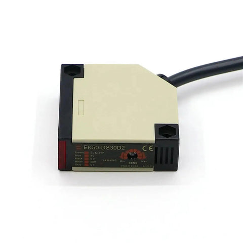 Indoor Motion Light With Photoelectric Sensor And Reflex Material, Motion Activated Lighting For Hallways And Closets, Auto On Off, Energy Saving Lamp For Stairs, Garages, And Rooms, EK50-DS30D2 sensor unit