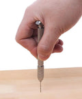 Copper Pin Vise Hand Drill Set With 25 Micro Twist Drill Bits for DIY projects, drilling wood