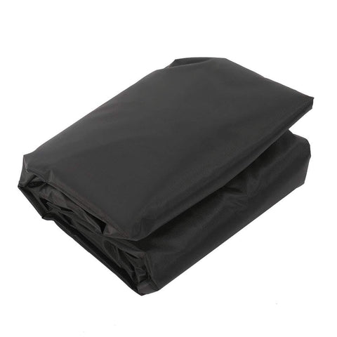 Folded Go To Replacement Outdoor Swing Canopy Top Cover for Patio and Backyard, Fits Porch Swing Glider in Black, 74.80 x 51.97 x 5.91 Inches, Easy Wash, 190T Polyester Taffeta, Only Cover.