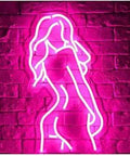 Sexy Lady Neon Sign Wall Light For Bar Party Hotel Vibe Decor Neon Night Glow With Acrylic Panel