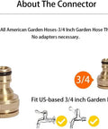 Heavy Duty Wall Mounted Garden Hose Reel With Smooth As Butter Crank Handle Industrial Stainless Steel Water Hose Holder connector for 3/4 inch garden hoses.
