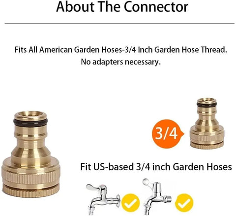 Heavy Duty Wall Mounted Garden Hose Reel With Smooth As Butter Crank Handle Industrial Stainless Steel Water Hose Holder connector for 3/4 inch garden hoses.